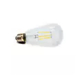 Obraz 1/5 - Edisonova žiarovka, vlákno LED retro žiarovka, zdroj svetla, 4W, 2700K, teplá biela