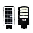 Solárne napájanie, senzor pohybu, diaľkové ovládanie, pouličné osvetlenie, 600 W, zakrivené