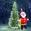 Nafukovací Santa Claus, vianočná dekorácia, výška 120 cm