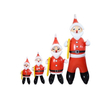 Obraz 2/5 - Nafukovací Santa Claus, Santa Claus, vianočná dekorácia, výška 80 cm