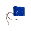 Trojčlánková batéria pre solárny panel, 3x4000mAh, 3,2V, 10 x 8 x 3,5 cm, modrá