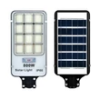 Solárne LED osvetlenie ulíc a dvorov s krytím IP66, snímač pohybu + diaľkové ovládanie - 800W