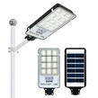 Solárne LED osvetlenie ulíc a dvorov s krytím IP66, snímač pohybu + diaľkové ovládanie - 800W