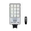Solárne LED osvetlenie ulíc a dvorov s krytím IP66, snímač pohybu + diaľkové ovládanie - 800W