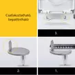 Obraz 7/8 - Súprava na upevnenie WC sedadla, univerzálna súprava príslušenstva, opravná súprava, funkcia proti kondenzácii pre WC sedadlá