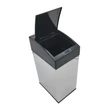 Worth Air senzor automatický odpadkový kôš 7 l, inox, čierna vrchná časť, s vyberateľnou priehradkou na odpadky