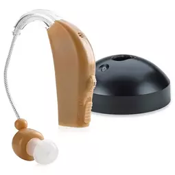 Nabíjateľná sluchová pomôcka, zvuková zosilňovacia sluchová pomôcka, nastaviteľné ovládanie hlasitosti