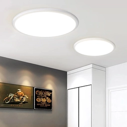 Úsporné stropné LED svietidlo, 24W, 30cm, biela príruba