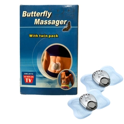 Masážny prístroj Butterfly AbTronic 6 programov na stimuláciu svalov, 2 ks 