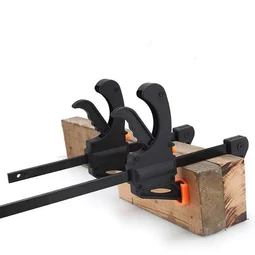 Jednoručná kovová zaskakovacia svorka, tesárska svorka, rýchloupinák, 33 cm