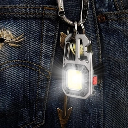 Multifunkčný držiak na kľúče a svietidlo s otváračom na fľaše, W5138