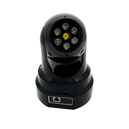 Hudobné pohyblivé mini LED svetlo s diaľkovým ovládaním, bluetooth, čierne