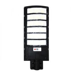 Solárne napájanie, senzor pohybu, diaľkové ovládanie, pouličné osvetlenie, 800 W, zakrivené