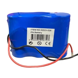 Trojčlánková batéria pre solárny panel, 3x4000mAh, 3,2V, 10 x 8 x 3,5 cm, modrá