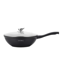 Royalty Line Mramorová panvica so skleneným poklopom, 24 cm, RL-BDF24ML