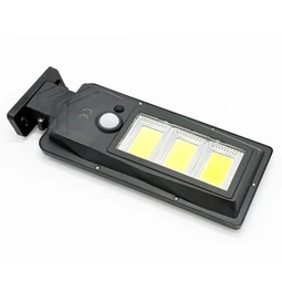Solárne LED svetlo so snímačom pohybu, montáž na stenu, 180 W