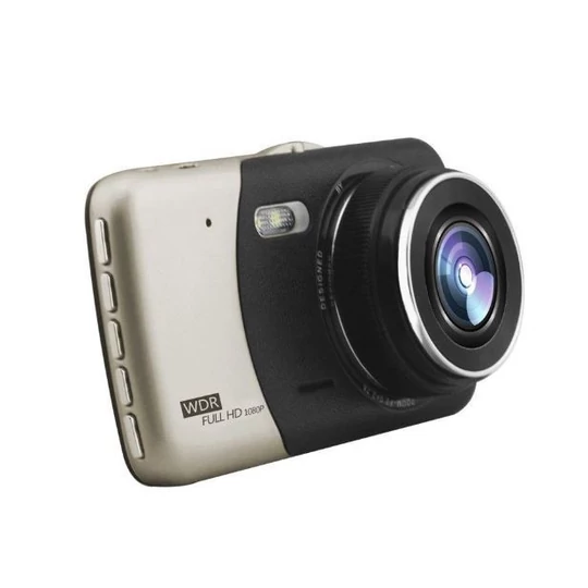 Kamera do auta s rozlíšením FullHD 1080P s cúvacou kamerou, zabudovaným G-senzorom a LED svetlom