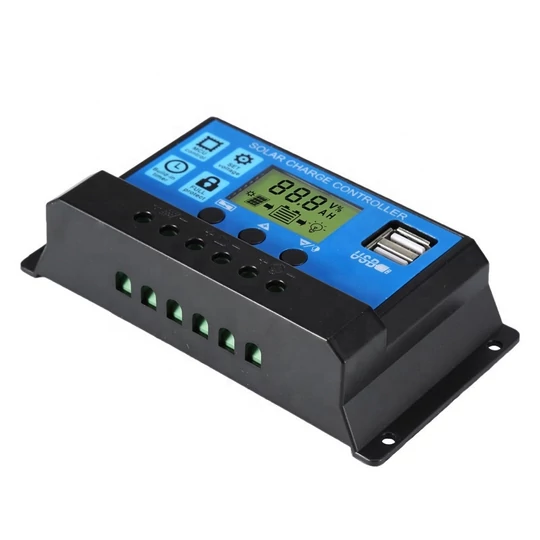 Digitálny programovateľný regulátor nabíjania pre solárny panel, 12V / 24V, 20A