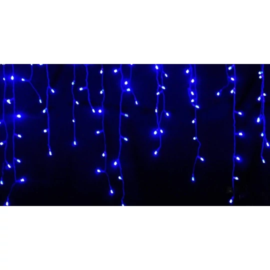 180 LED 8 programových vianočných svetielok s 8,5 m šnúrou žiaroviek - modré