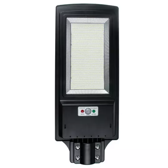 Solárne pouličné osvetlenie LED so senzorom pohybu + diaľkové ovládanie - 400 W, 936 LED 