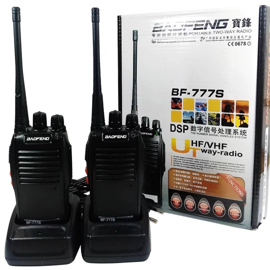 Baofeng BF-777S UHF vysielačka, rádiová vysielacia súprava