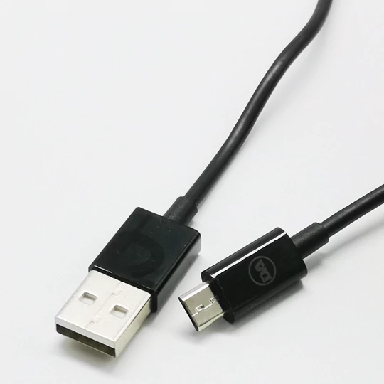 Daewoo microUSB kábel, 1 meter, čierny