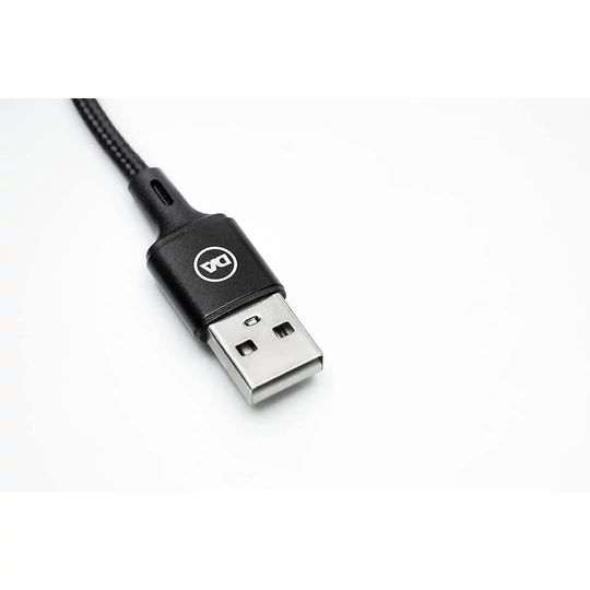 Daewoo USB kábel, 2 metre, typ C, čierny