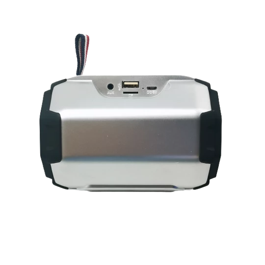 Bezdrôtový prenosný reproduktor Bluetooth Daewoo, strieborný, DIBT2626SL