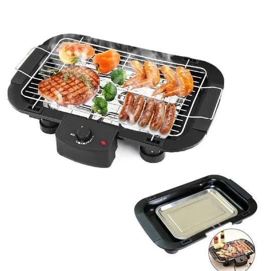 Prenosný stolný elektrický gril a BBQ, 2000W