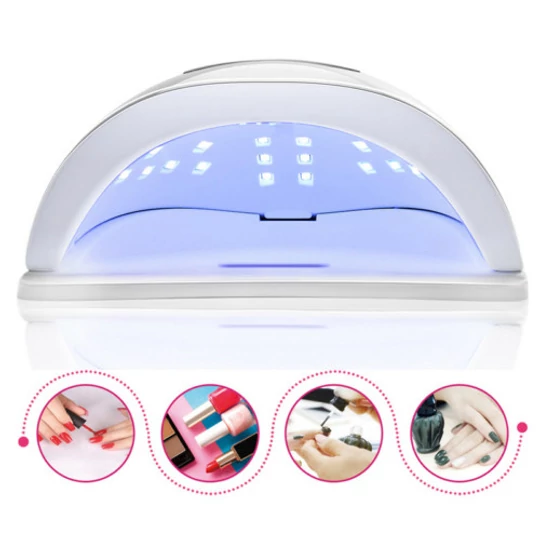Digitálna UV LED lampa na nechty 2 v 1, výkon 168 W