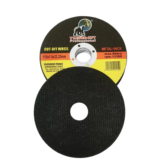 TT Euro Profesionálny rezný kotúč na kov 115 x 1 x 22,23 mm