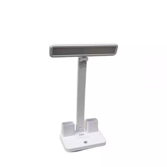 TGX-L10 Nabíjateľná stolová lampa s nastaviteľným jasom, držiakom na pero a mobilný telefón