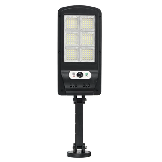 Solárna SMD LED lampa so senzorom pohybu, nástenným držiakom, 200 W, 120 LED diód