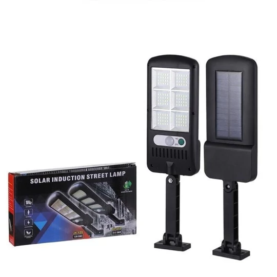 Solárna SMD LED lampa so senzorom pohybu, nástenným držiakom, 200 W, 120 LED diód