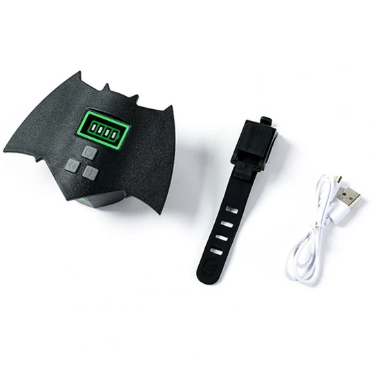 Bat King vysoko svietivé batériové COB LED svetlo na bicykel s kovovým krytom, 4,8W