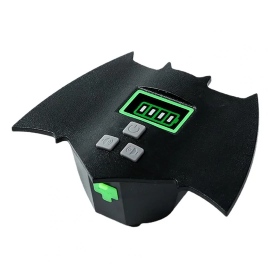 Bat King vysoko svietivé batériové COB LED svetlo na bicykel s kovovým krytom, 4,8W