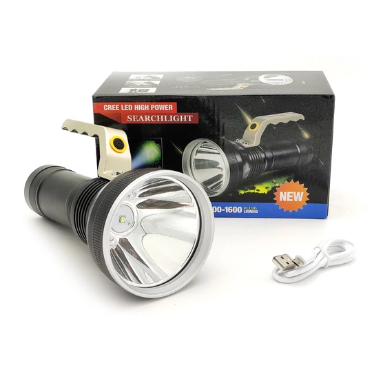 Vysoko výkonná baterka a powerbanka s kovovým puzdrom