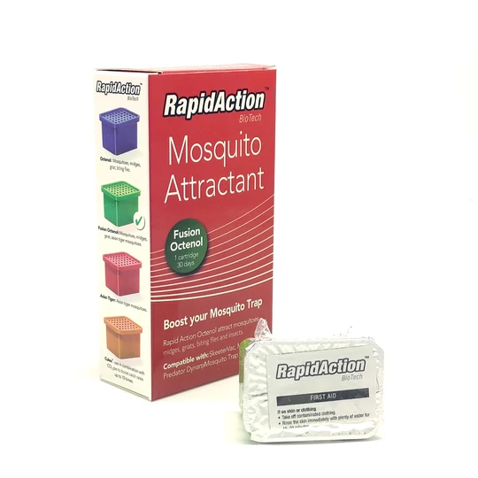 Kapsula s návnadou Rapid Action Octenol, návnada pre prípravok na ničenie komárov MT-100
