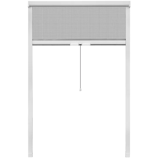 Posuvná sieť proti hmyzu na okno 130x160 cm, okenná roleta - možnosť strihu na mieru