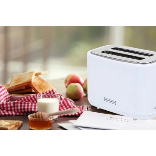 Hriankovač Royalty Line s 2 plátkami, biely, 700 W