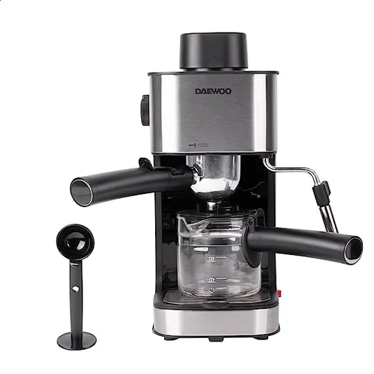 Daewoo kávovar s napeňovačom mlieka, 800 W, DES-485