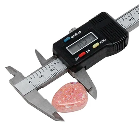 Digitálne posuvné meradlo s veľkým displejom, v plastovom obale, 150 mm (6
