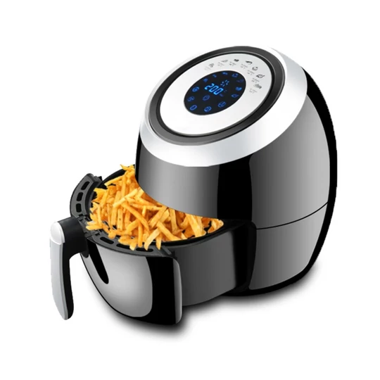 Elite® Air Fryer 3,6 l objem bezolejová teplovzdušná fritéza s digitálnym displejom 1500W