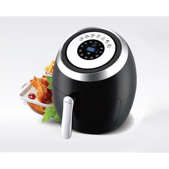 Elite® Air Fryer 3,6 l objem bezolejová teplovzdušná fritéza s digitálnym displejom 1500W