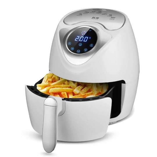 Elite® Air Fryer 3,6 l objem bezolejová teplovzdušná fritéza s digitálnym displejom 1600W