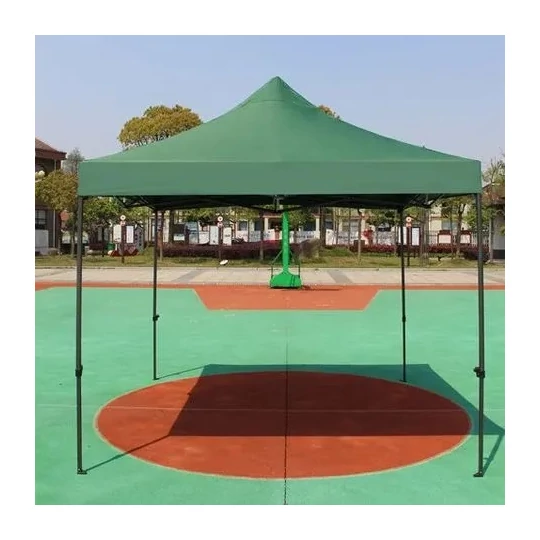 Elite Garden® Premium vystužený skladací záhradný altánok, pivný stan, 3x3m – zelený