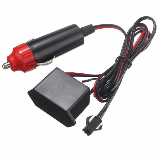 Oranžové interiérové dekoratívne osvetlenie auta, ambientné svetlo, náladové svetlo, elektroluminiscenčná lampa, 3,5 metra