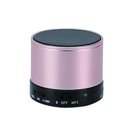 Falcon mini bluetooth reproduktor, hlasitý odposluch, MP3 prehrávač s AUX konektorom, ružové zlato, YM-101