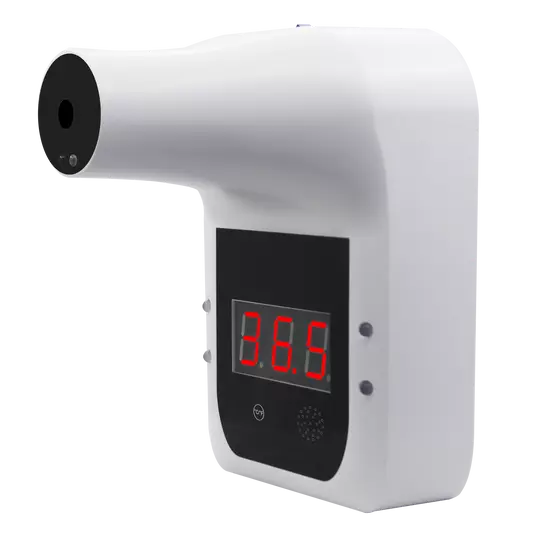 Nástenný automatický infračervený teplomer s digitálnym displejom