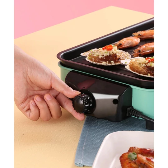 Prenosný stolný elektrický gril a BBQ, 2000W